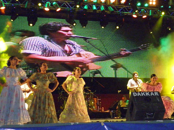 Marcelo Toledo con El Ballet Argentino de Pablo Sabalza.