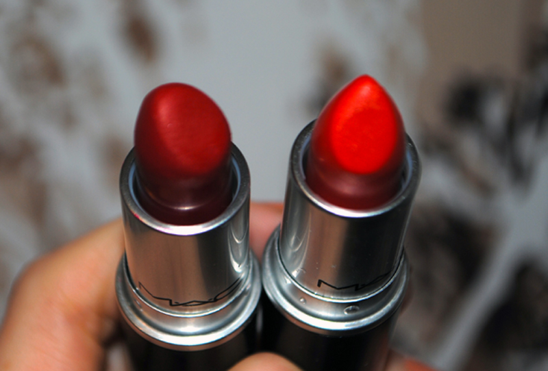 My New Orange-Red Lipstick Love: MAC's So Chaud: matte+crimson