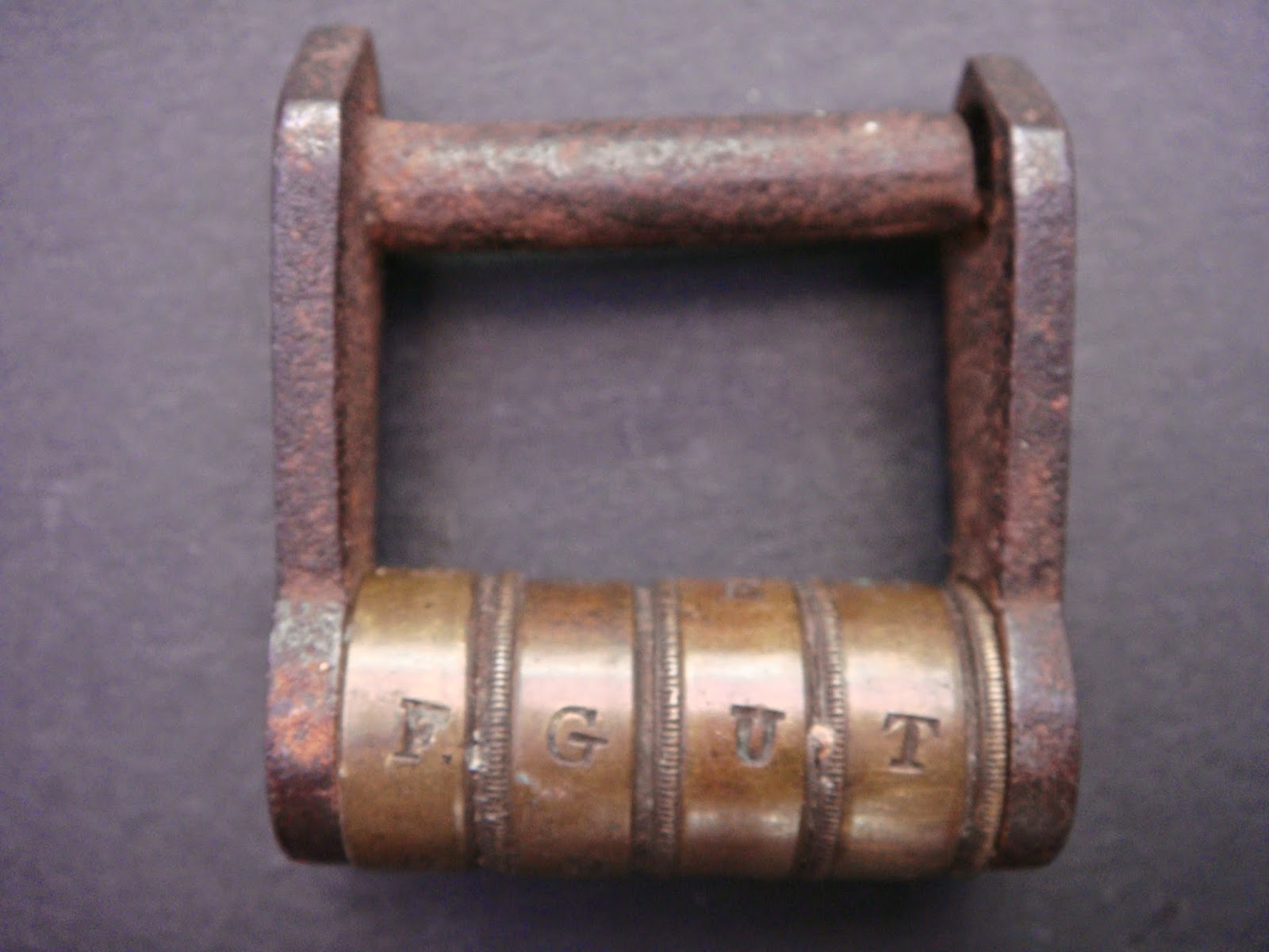 A1Scrapmetal Old Combination Lock?
