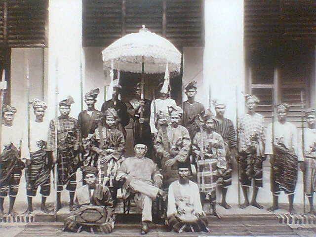 sultan ahmad pahang.the first durbar at kuala kangsar 1897