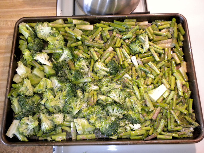 Cooking To Die For Cream of Asparagus & Broccoli Soup