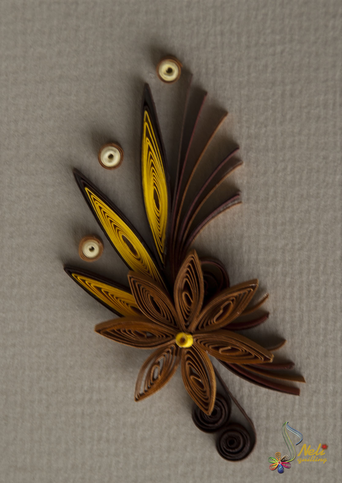 Neli Quilling Art Quilling small cardsflowers
