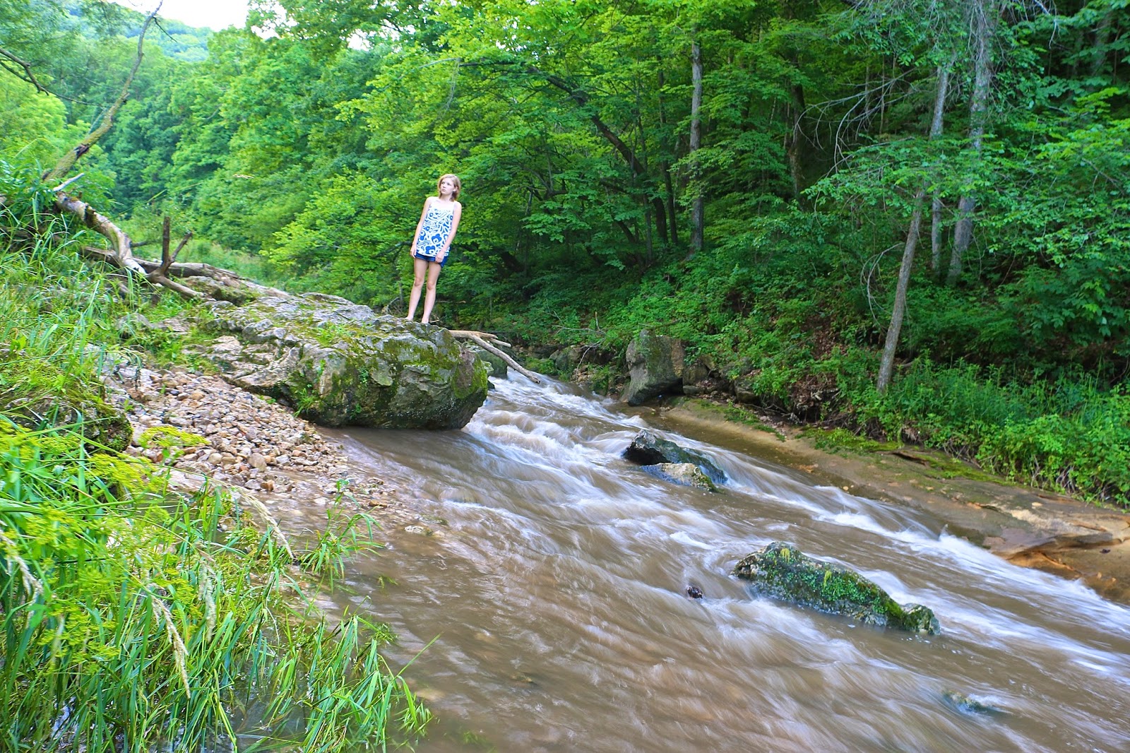 Russman's spot Camping at Whitewater State Park