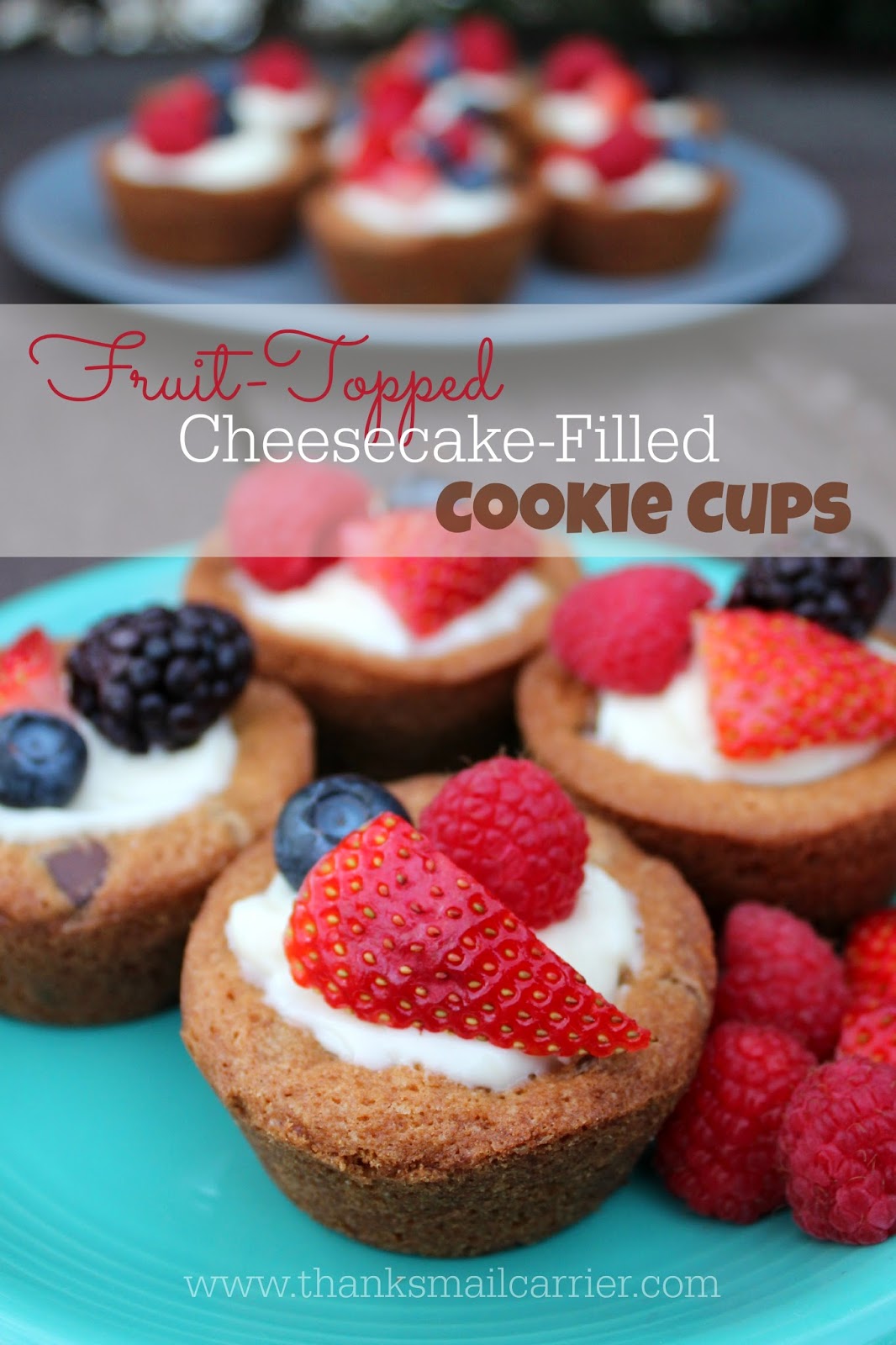 cheesecake cookie cups