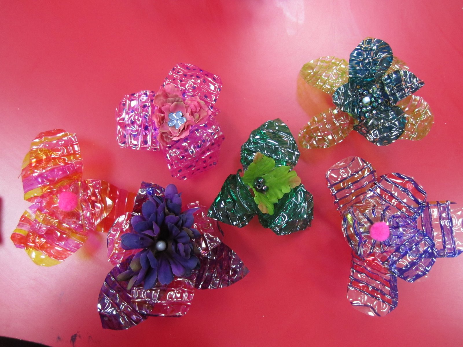 St. Martha Catholic School Artists Working on our Faux Crystal