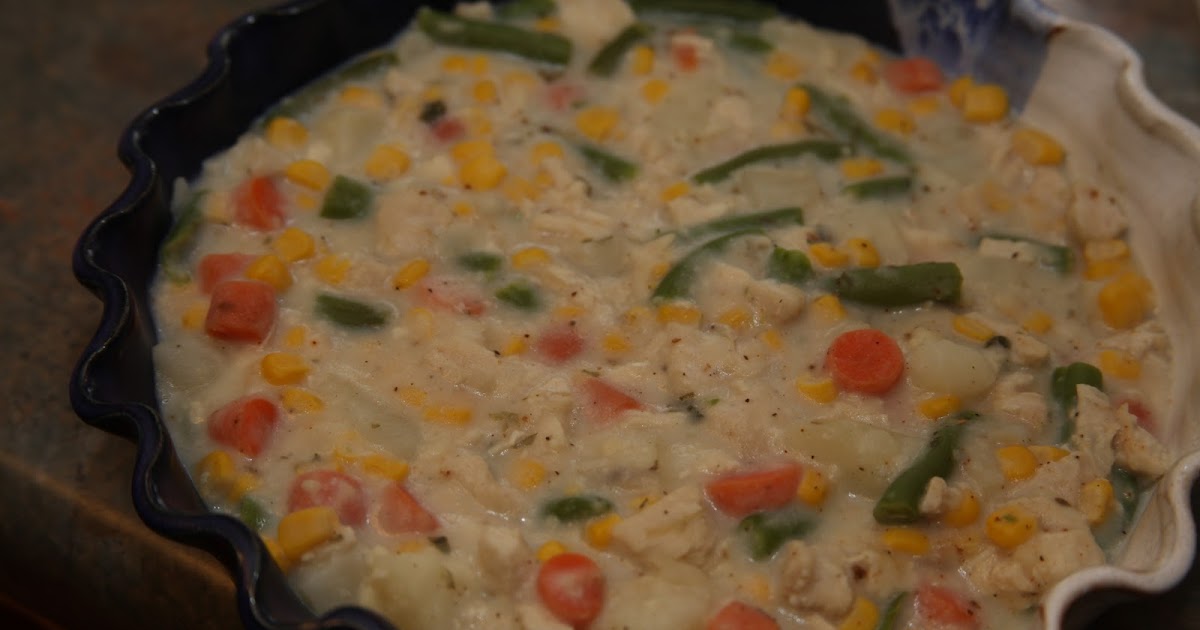So I don't Chicken Pot Pie Without Peas {Recipe}
