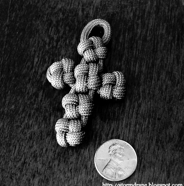 Stormdrane's Blog Cross Knot Paracord Cross Pendant...