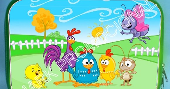 MARK PROMOCIONAL: Maleta Galinha Pintadinha