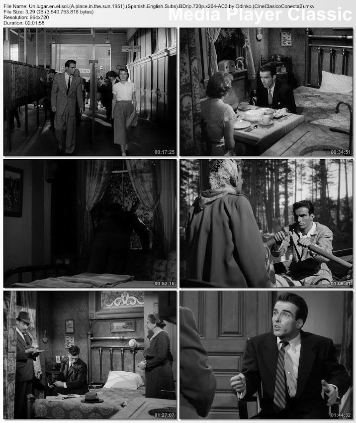 Un Lugar en el Sol | 1951 | A Place in the Sun | Capturas de pantalla Un Lugar en el Sol | 1951 | A Place in the Sun | Capturas | Secuencias de la película
