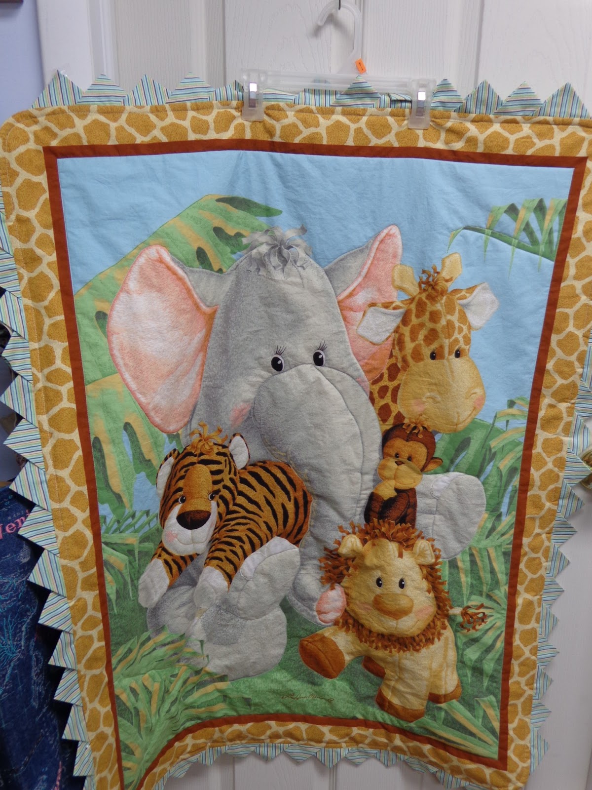 Simply Devine: Turn a Fabric Panel into a Special Baby Quilt