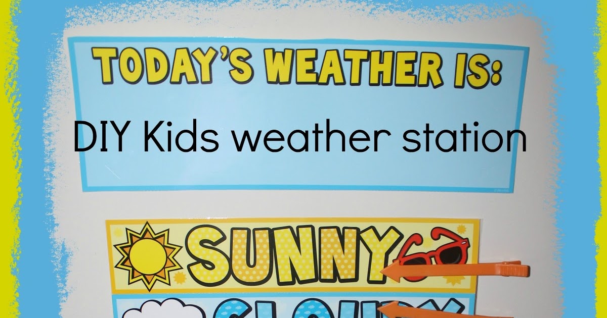 Momma's Fun World Kids weather station