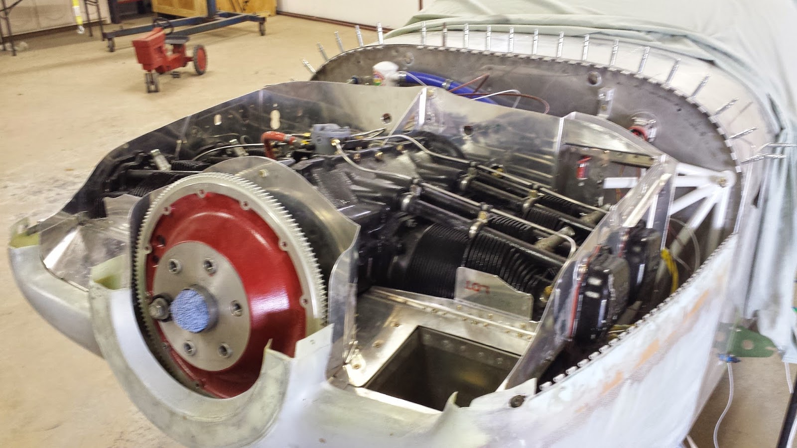 Mike's RV7 Baffle Seals, Oshkosh, Cowl and Spinner