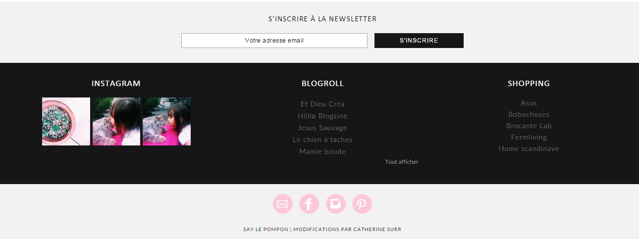 Modifications : Say le Pompom . Lady Bird Red || http://ladybirdr.blogspot.fr/ Modifications : Say le Pompom