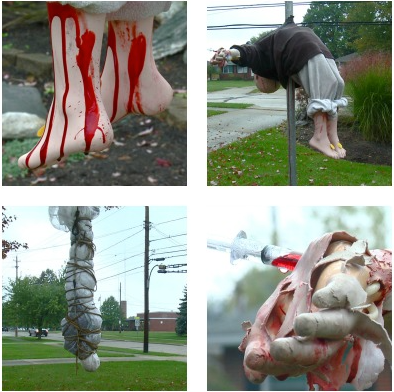 Landofcleve Net Parma Family S Gruesome Halloween Decorations