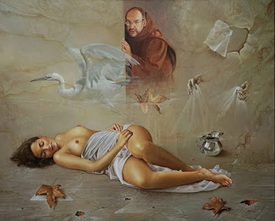 Surrealismo Pinturas de Mujeres Desnudas