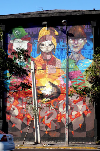 street art santiago de chile san miguel museo abierto arte callejero