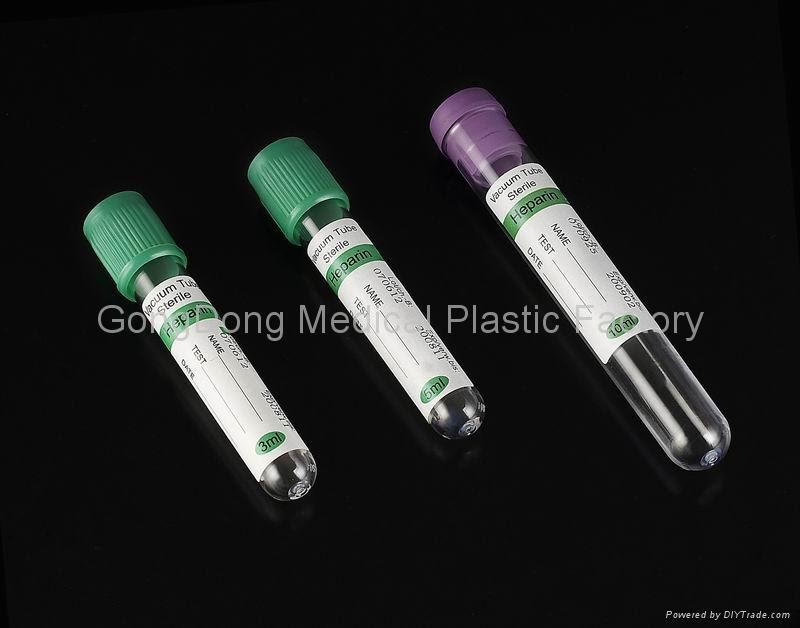 WAHANALAB Medical Diagnostic Heparin blood collection tube(green cap)