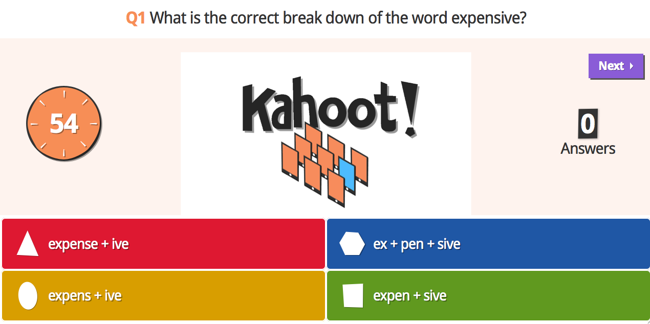 Two Nuts Teachin' from the Same Tree Have you heard of Kahoot?!