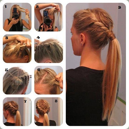Best Quick and Simple Hairstyle Pics Tutorial ~ Pak Fashion