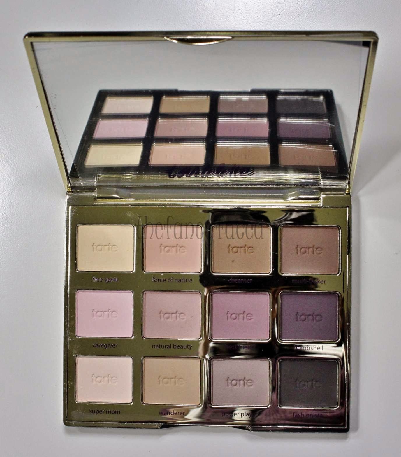 The Fancy Face REVIEW & SWATCHES tarte Tartelette Amazonian Clay Matte Palette