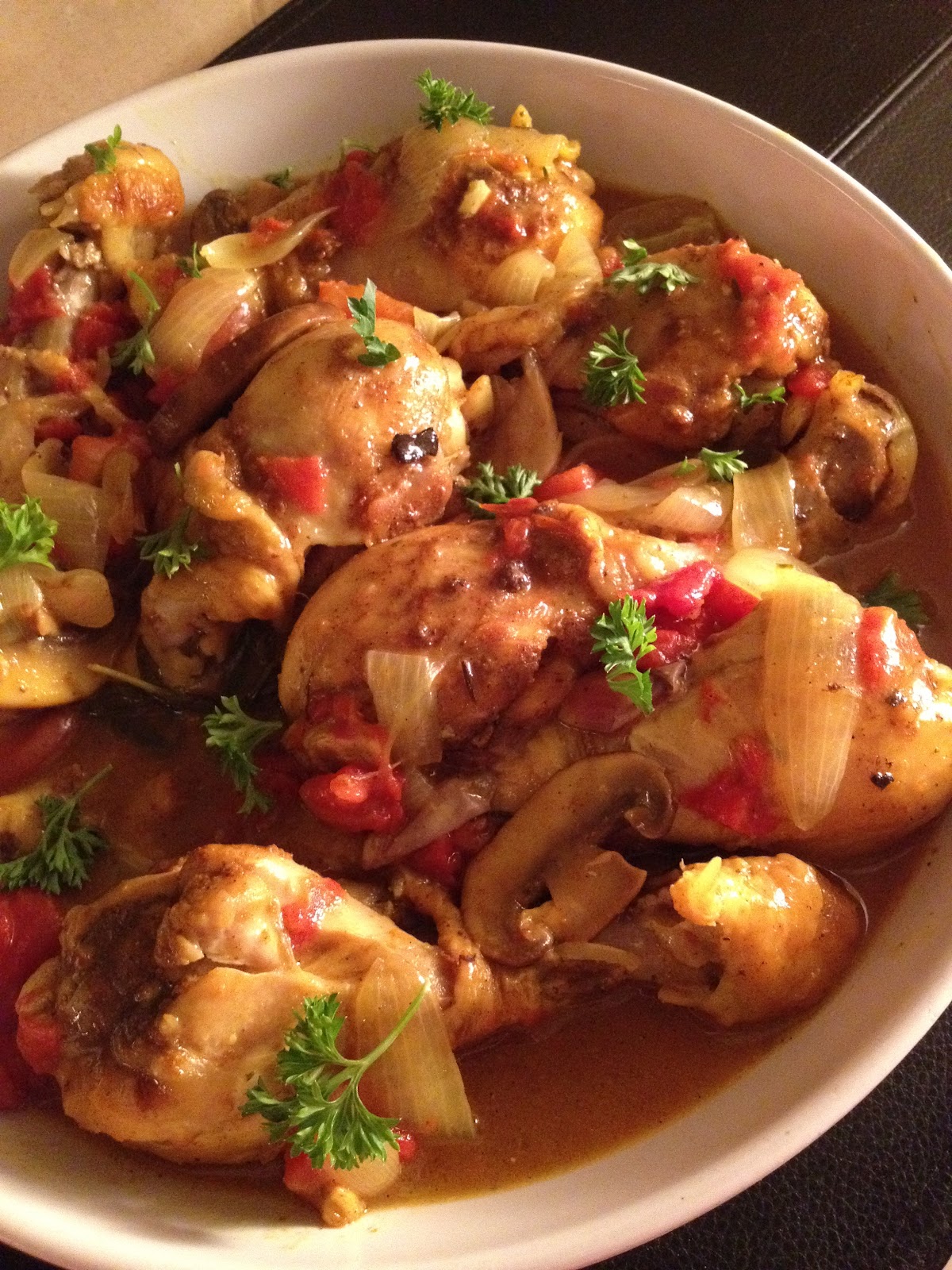 37 Cooks Curried Chicken with Vanilla and Grapes