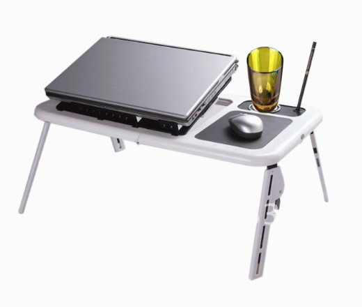 Meja Laptop Cooling Pad Portable E Table
