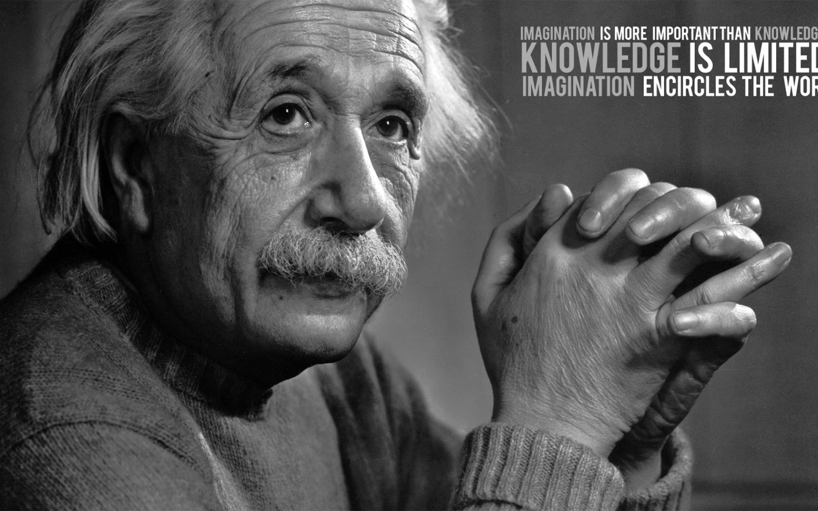 Albert Einstein Thinking