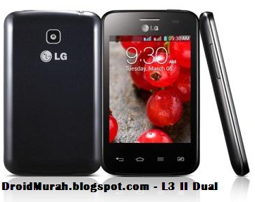 lg optimus l3 ii dual e435 hp jelly bean harga dibawah 1 juta lg optimus l3 ii dual e435 hp jelly bean harga dibawah 1 juta
