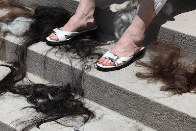 Women in West Virginia Shave Their Heads in Protest