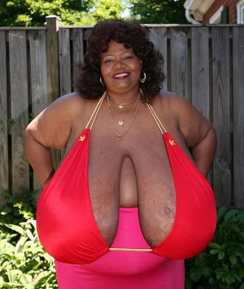 biggest natural boob in the world fat naked mature woman
