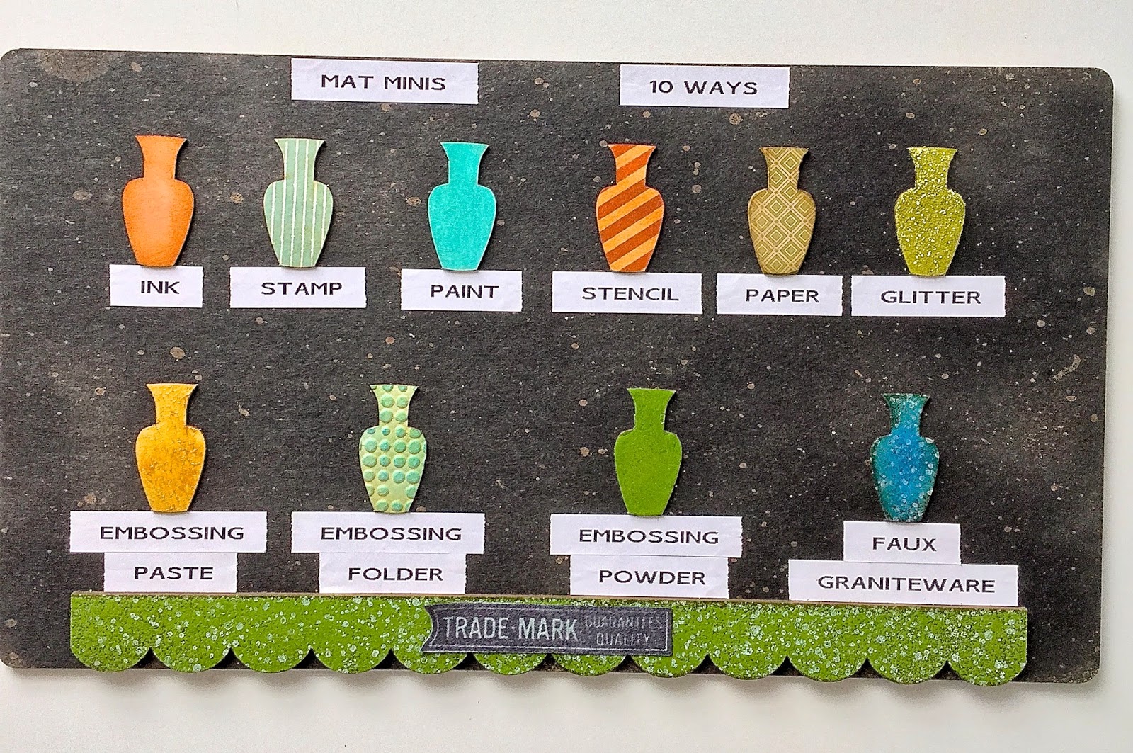 Studio 490 custom magic mat board minis...