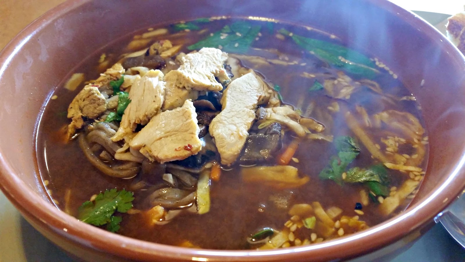 MamiEggroll New Asian inspired broth bowls at Panera Bread