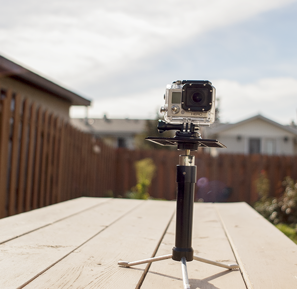 The Extreme Lifestyle DIY GoPro tripod mount