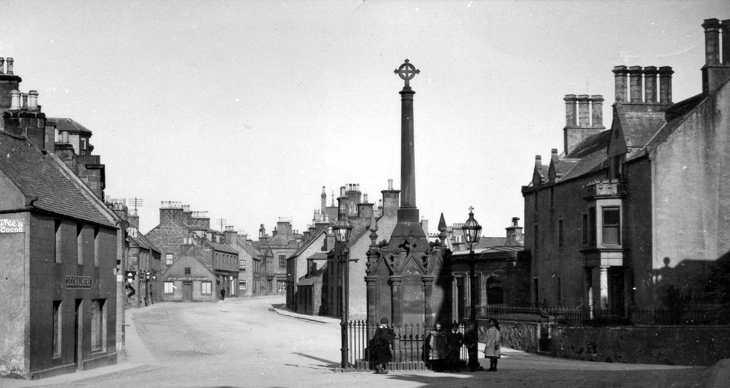Tour Scotland Photographs Old Photographs High Street Turriff Scotland