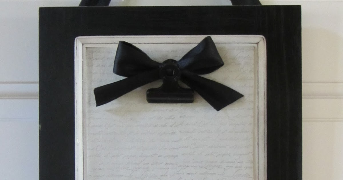 NOT 2 SHABBY CRAFTS door picture frame