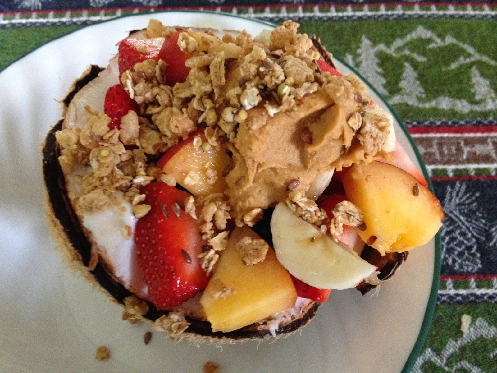 The Simple Life Coconut Fruit Bowl
