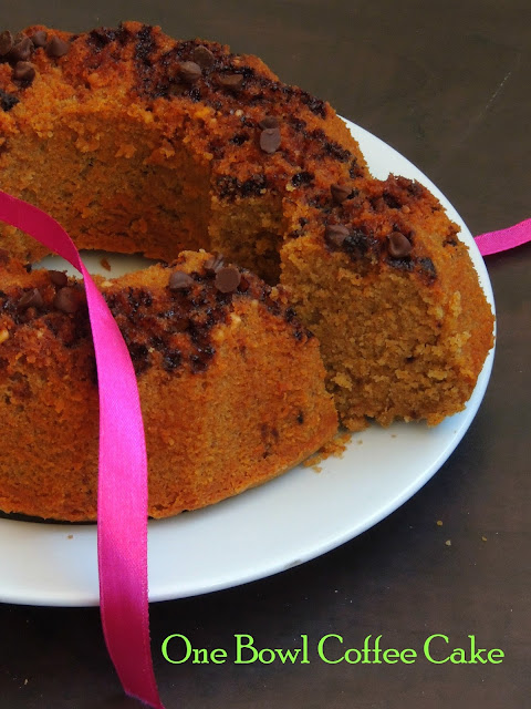 One Bowl Coffee Cake