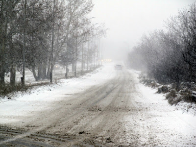 Сняг вали в някои части на страната