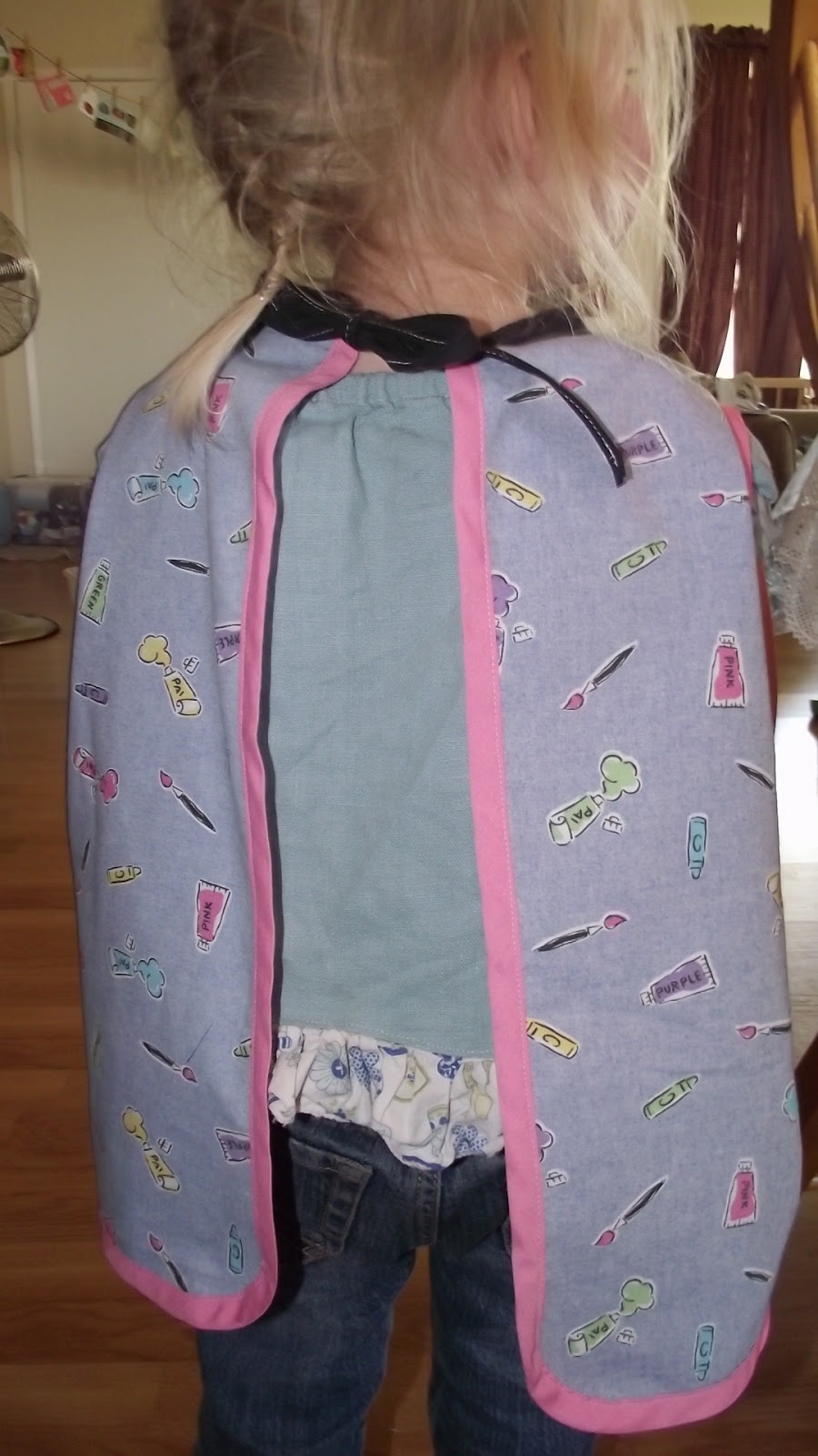 FABulous Home Sewn Art SmockFree Pattern and Tutorial