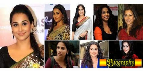 Biography of Vidya Balan Vidya Balan