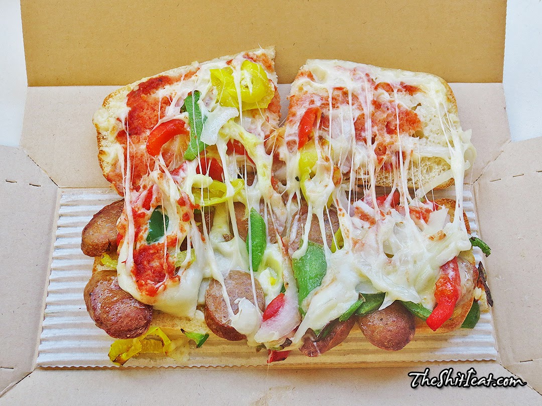 The Shit I Eat Domino's Italian Sausage and Peppers Sandwich