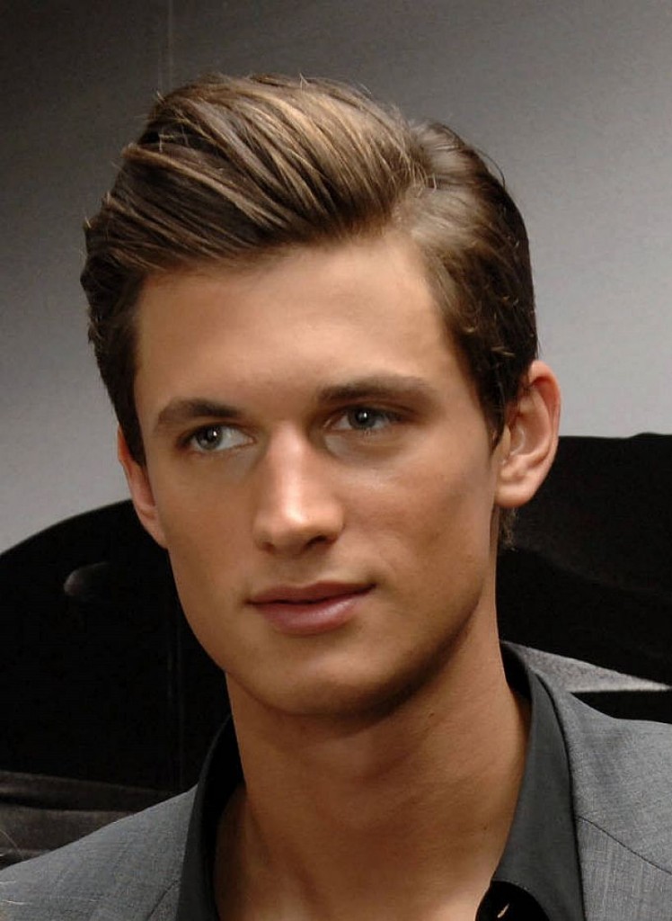 Simple Mens Long Hairstyles For Thin Straight Hair for Simple Haircut