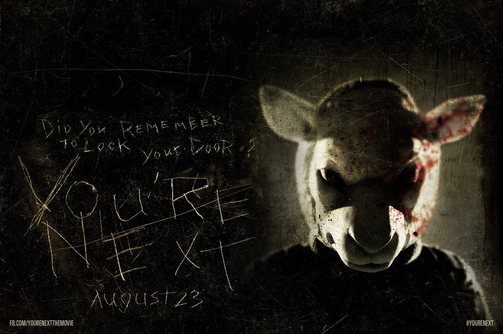 Trailer and Posters of the horror movie You’re Next Teaser Trailer