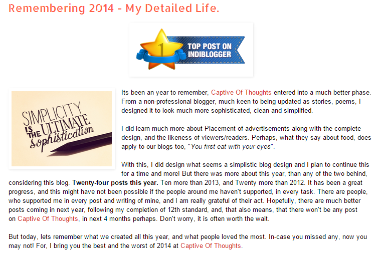 Have We Finally Entered Post >> Insider Captive Of Thoughts Top Post On Indiblogger Finally Have We Finally Entered Post >> Insider Captive Of Thoughts Top Post On Indiblogger Finally