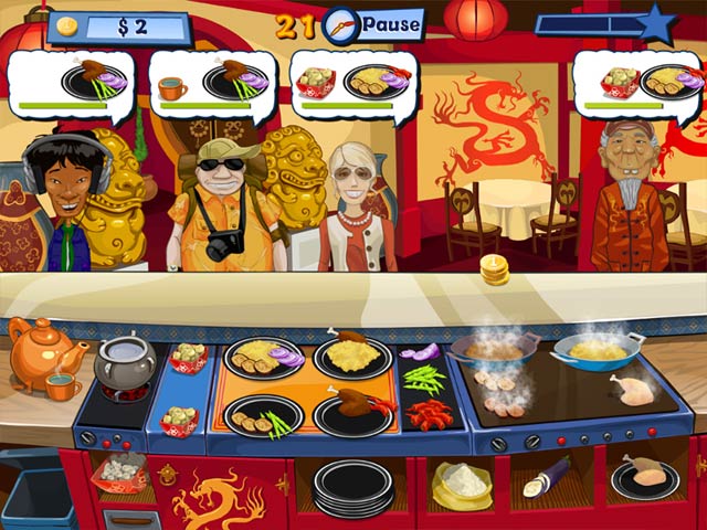 لعبة تقديم الوجبات السريعة الشيف السعيد Happy Chef 2 لعبة تقديم الوجبات السريعة الشيف السعيد Happy Chef 2