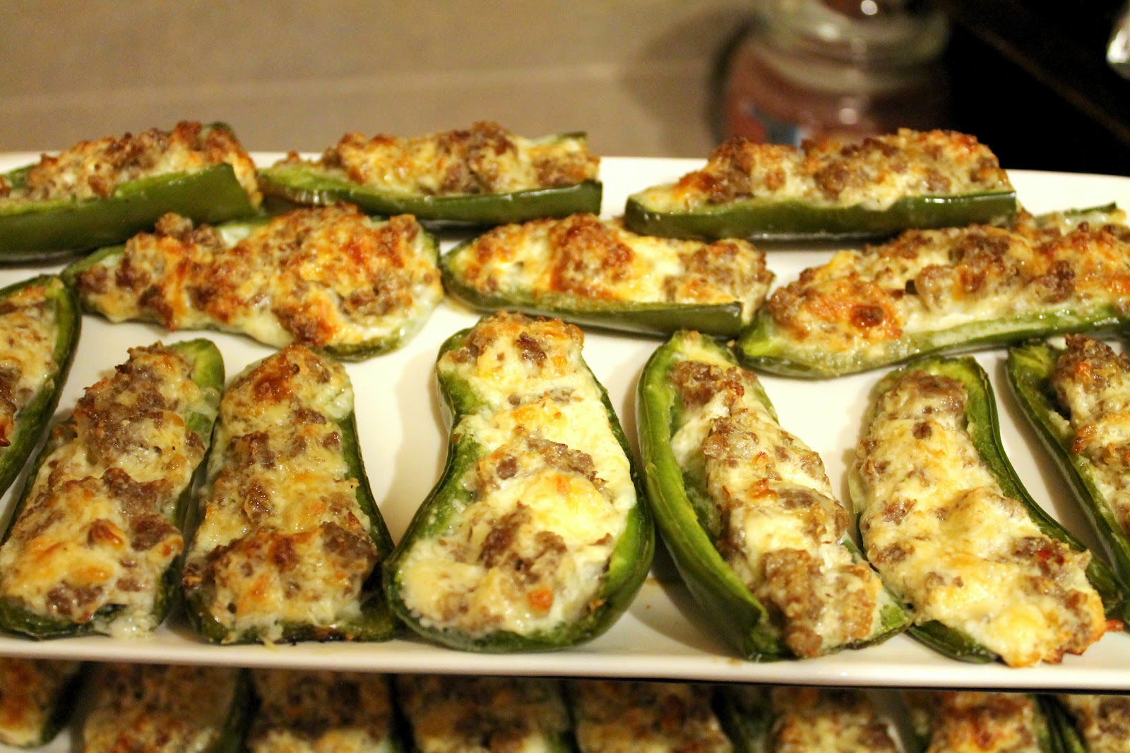 Sausage Stuffed Jalapenos