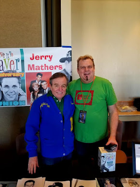 With my pal Jerry Mathers "The Beaver"!  We were both on WGN RADIO recently