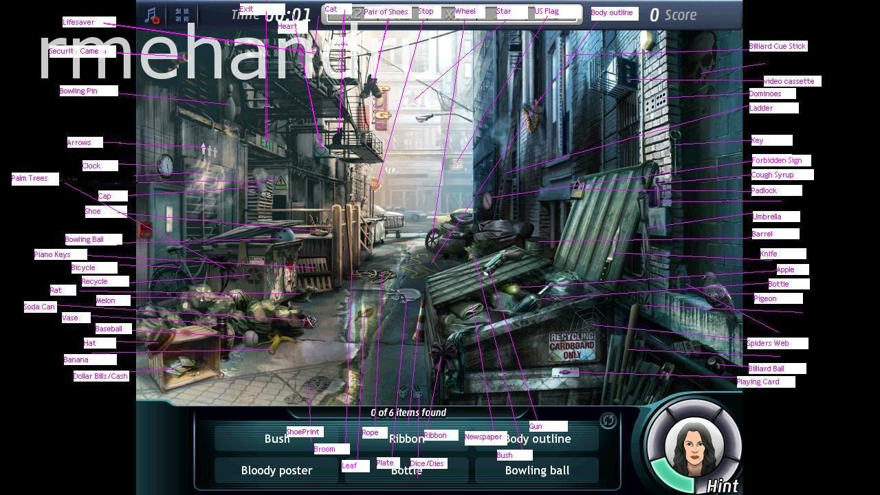 Things of Interest Criminal Case Dockyard Killer Backstreet level