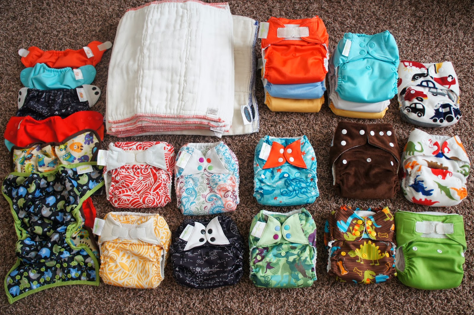 C, G & Mr. B Family, Friends & Fun Moderately Priced Cloth Diaper