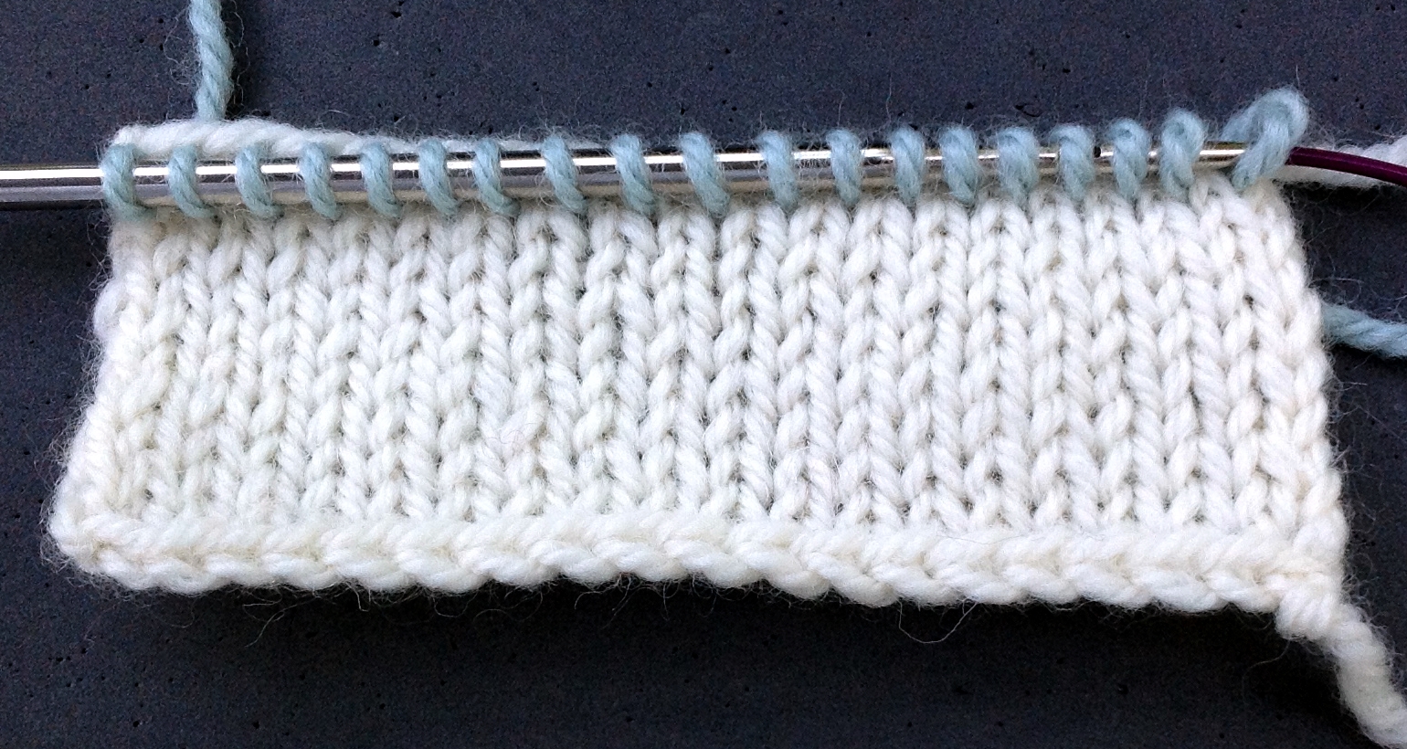 Arenda Holladay Picking Up Stitches on a Cast On Edge